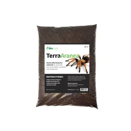 The Bio Dude Terra Aranea Bioactive Substrate for Tarantula, Scorpion, Spider, Isopod Habitat 18 quarts for terrariums, vivariums or Clean up Crew culturing.