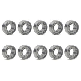 Unxuey 4 x 8 x 3 mm Deep Groove Ball Bearings Skateboard Bearings MR84ZZ L-840ZZ Pack of 10