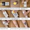 VERDBOOK Waterproof Temporary Tattoos: 2-Sheet Tattoo Kit with Realistic Body