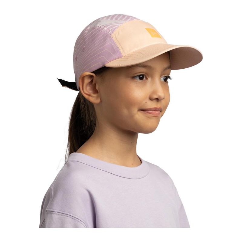 Buff Cappello 5 Panel Go Orchid Unisex Bambini