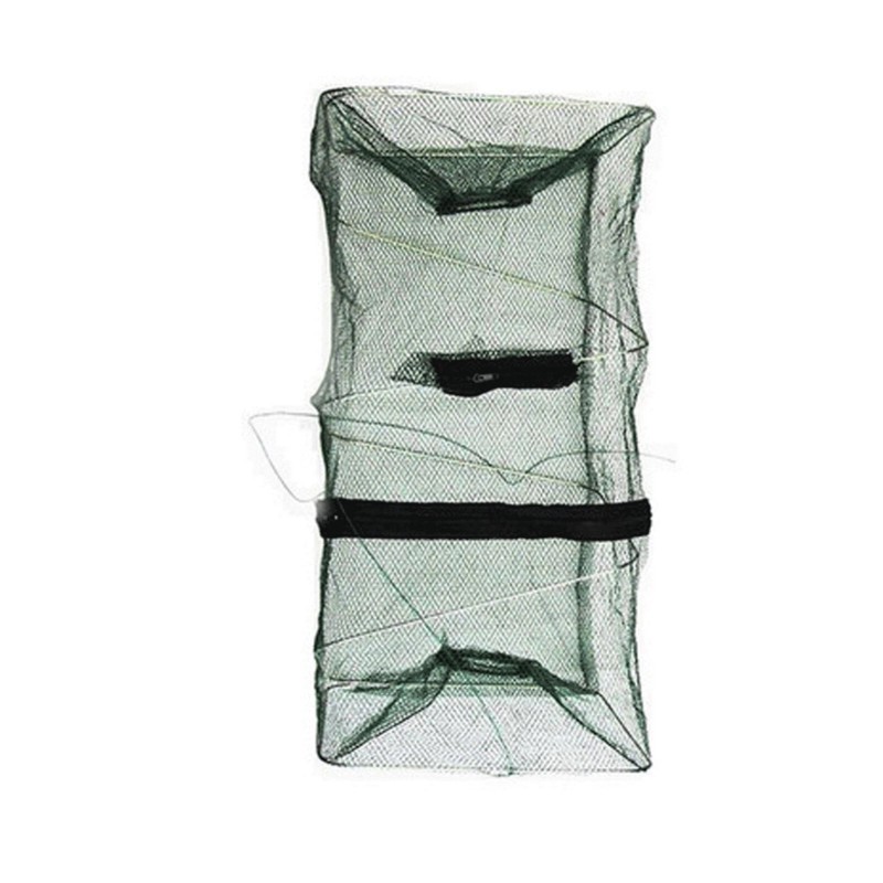 SNS 1-4pcs Fishing Bait Trap Fish Net Cast Cage Crab