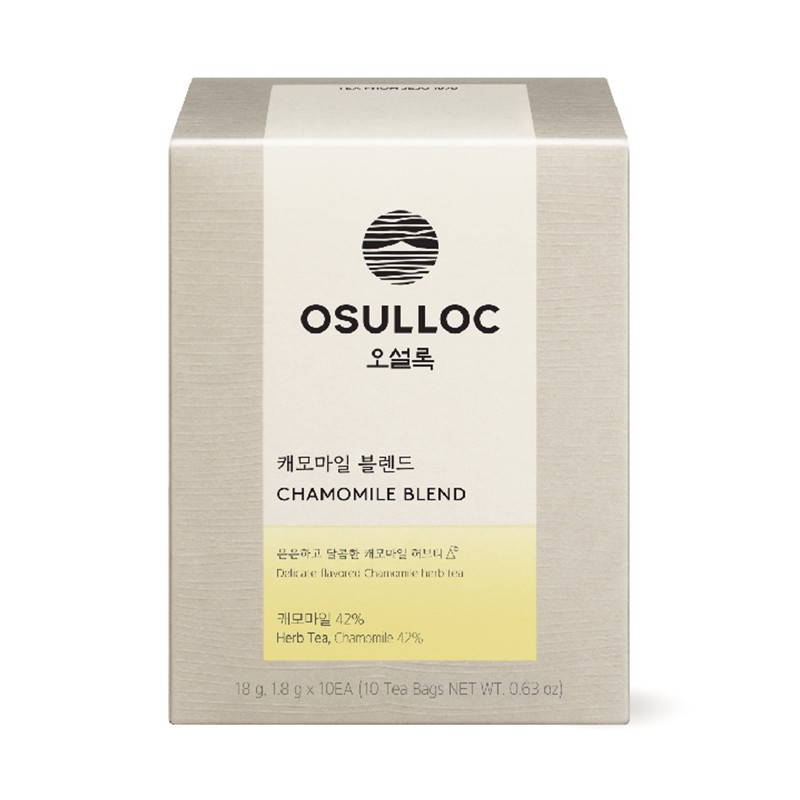 O'sulloc [오설록]캐모마일 블렌드 10입 (원산지:상세설명참조) [OSULLOC] Chamomile Blend 10 pcs