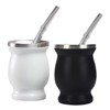 8oz 304 Stainless Steel Gourd Cup Double Layers Vacuum Insulation
