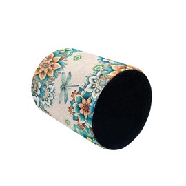 BIGCARJOB Blossom Floral Dragonfly Pencil Holder for Desk Girls School Pen Pencil Holder Desktop Office Supplies Kids Teens Stationery Supplies Desk Accessories