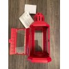 IKEA ENRUM Lantern For Tealight Indoor/outdoor Red 9" 904.949.50