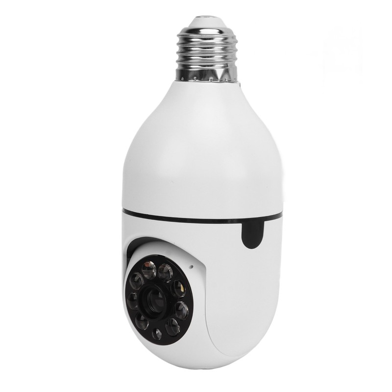 E27 Light Bulb Camera 1080P 360° Rotation Wifi 2 Way