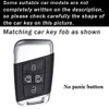 ontto Car Key Case Fit for VW 4-button Key Fob
