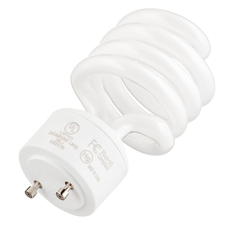 KOR (Pack of 4) 23 Watt Mini Spiral - GU24