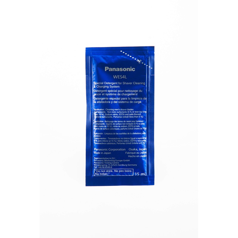 Panasonic WES4L03 803 Cleaning Sachet for Shavers 3x15ml