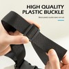 Zikefest 2PCS Car Battery Tie Down Strap, Adjustable Buckle Battery