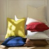 YAERTUN Pack of 2 Decorative Linen Soild Cushion Covers Farmhouse