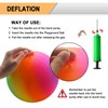 Beetwo Playground Balls, 8.5 Inch Dodgeball Kickball for Kids Adults