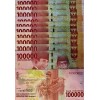 INDONESIAN RUPIAH 100,000 X 10 = 1 MILLION (1,000,000) IDR
