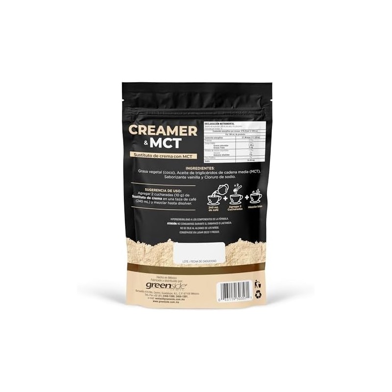 Creamer Vegetal con MCT y Aceite de coco - 150