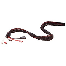 Callstel Cable Sleeve: Mesh Hose with Outlets and Zip, 2 m (Cable Duct Hoses, Cable Management Hose, PC Speaker)