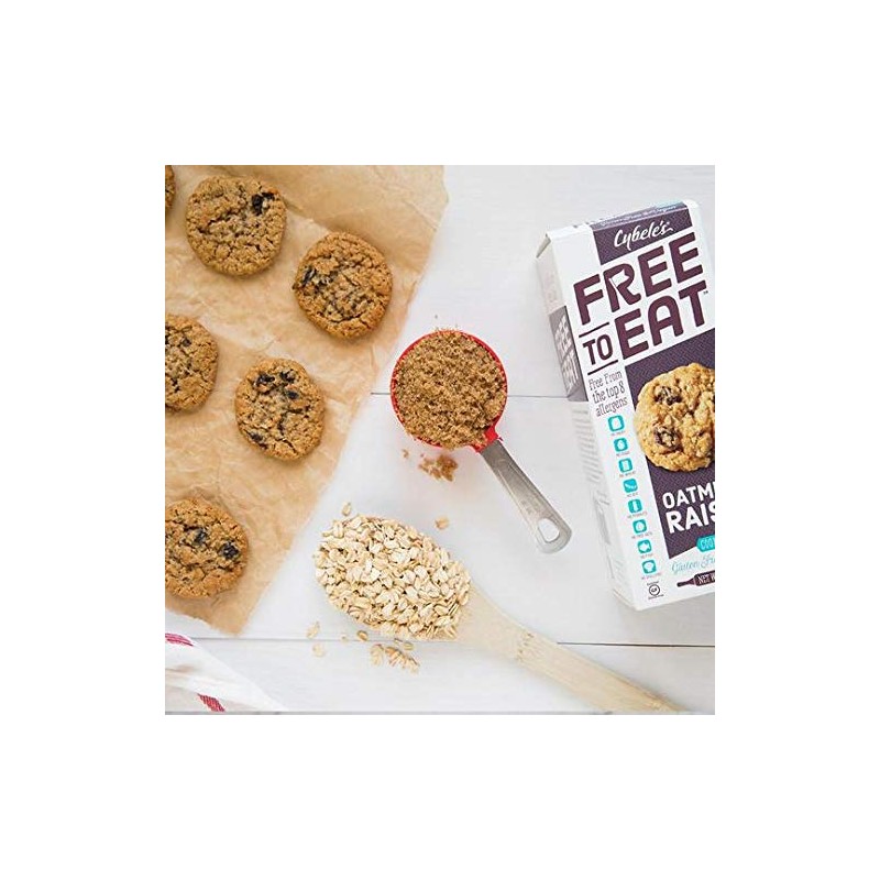 Cybele's Free to Eat , Oatmeal Raisin, 6 Ounce Box
