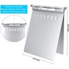 ROCOFF Metal Clipboard, Aluminum Heavy Duty Clipboard with Cover, Rust