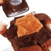 Pet Holiday Costume Funny Monkey Cosplay Dog Clothes Soft Breathable