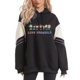 Women Jungkook Suga Jimin V Rap Jhope Jin Hoodie Sweatshirts Love Yourself Hoodies Sweater Merch Merchandise