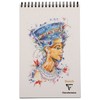 Clairefontaine Sketch 975406C Spiral Notepad with 120 Sheets Micro-Perforated 16