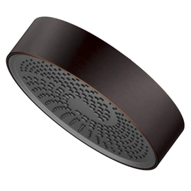 AULEEND，high pressure shower heads，with Anti-Clog Rubber Jets - 360° Rotation Adjustable Shower Head -7.87inches (ORB)
