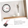 Zerodeko Silent Clock Movement Kits for DIY Clock Replacement Red