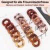 JessLab Spiral Hair Bobbles, Pack of 20 Traceless Telephone Cable