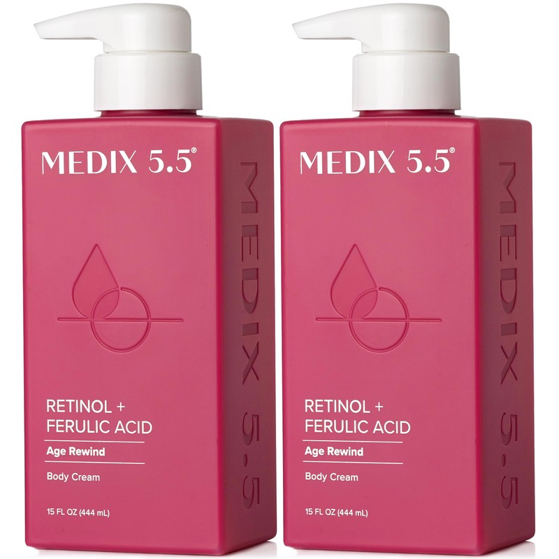 Medix 5.5 Retinol Body Lotion Firming Moisturizer | Crepey Skincare
