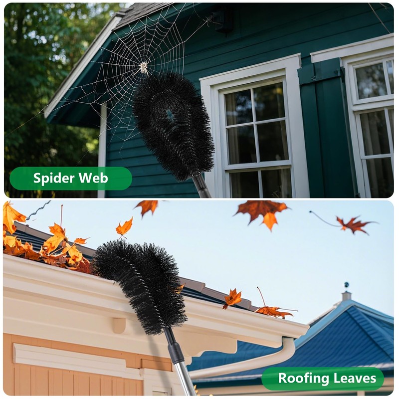 Gutter Cleaning Tools from The Ground, RV Rain Gutter Cleaning