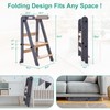 Foldable Toddler Tower, Kitchen Stool Helper, Standing Tower with 3