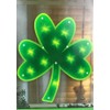 Lighted Shamrock St. Patricks Day Decoration