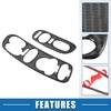 X AUTOHAUX Auto Window Lift Switch Cover Trim Interior Accessories