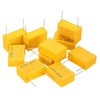 PATIKIL 10pcs 2.2uF AC 310V 27.5mm Pin Pitch 31.5x21.5x13mm Polypropylene