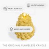 Luminara Rich Gold Glitter Flameless LED Candle North Tree Moving