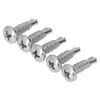 200PCS Round Head Drill Screws 304 Stainless Steel Self Drilling
