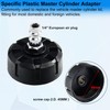 JoyFans Brake Clutch System Master Cylinder Adapter Kit, Works with