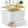 Acrylic Disposable Face Towel Holder, Clean Container Box, Clear