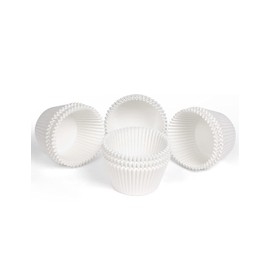 Jumbo White Cupcake Liners Greaseproof Paper 200-Count - Gifbera Odorless Muffin Baking Cups Cupcake Wrappers for Wedding Birthday Celebration Occasion