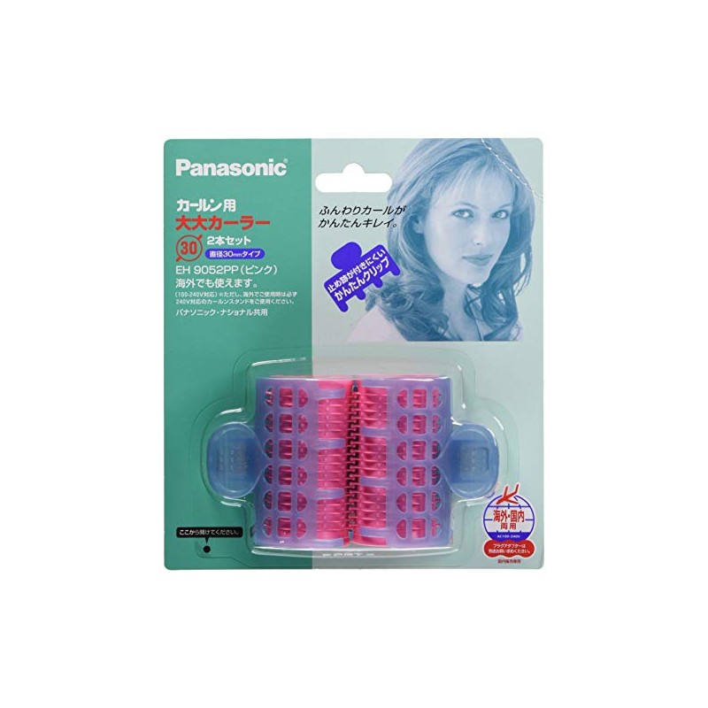 Panasonic Large Curler Diameter 1.2 inches (30 mm) EH9052PP Pink