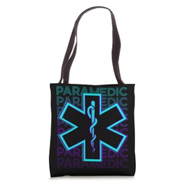 Paramedic Medic EMS EMT Lifesaver Retro Tote Bag