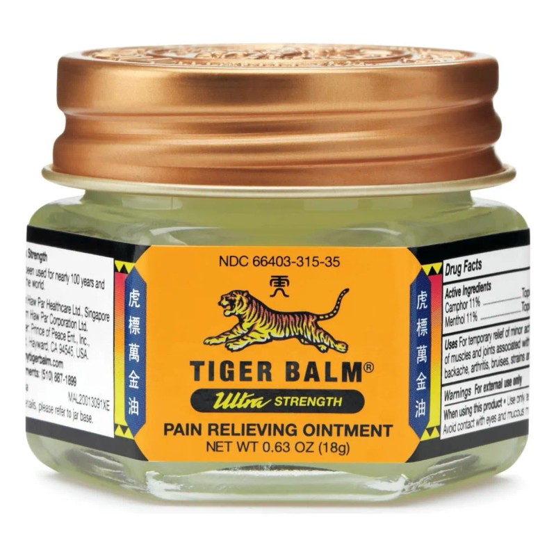 Pomada Tiger Balm Ultra Strength 18g Extra Fuerte - Imp
