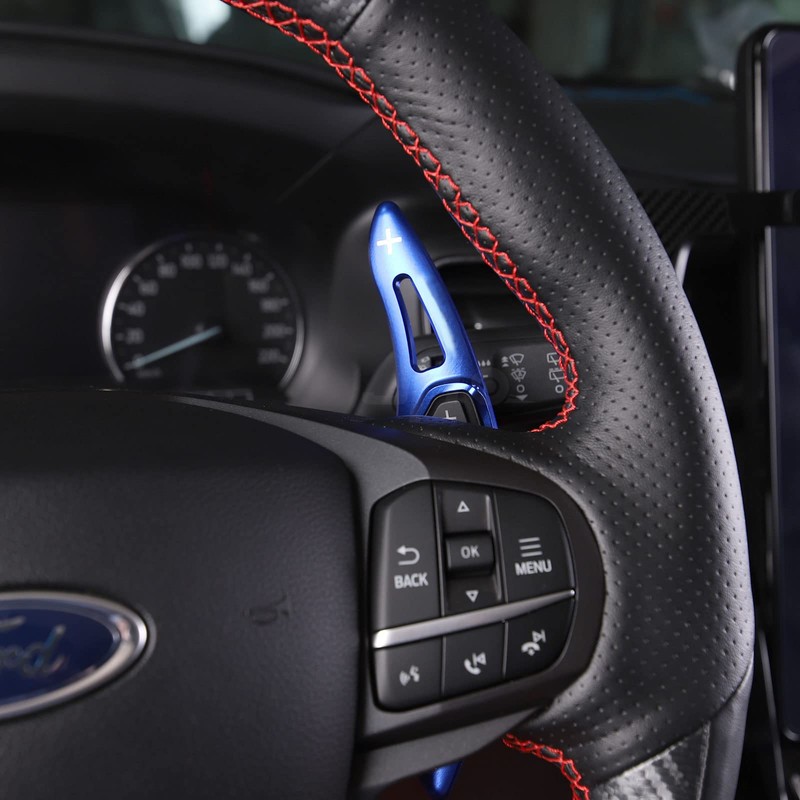 JHO Car Steering Wheel Shifter Extension Paddle for Ford Explorer