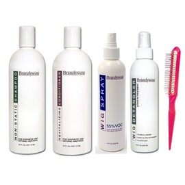Brandywine Synthetic and Human Hair Care Products (5pc 16oz Bundle)