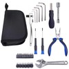 WINTOWIN Upgarded 29PCS Compact Motorbike Tool Sets, Motorcycle Repair Toolkit
