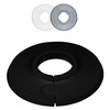 FUX Pack of 2 Single Heating Pipe Rosette 8 mm