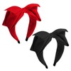 2 Pieces Bow Headbands Retro Headbands Wide Headbands Hair Accessories