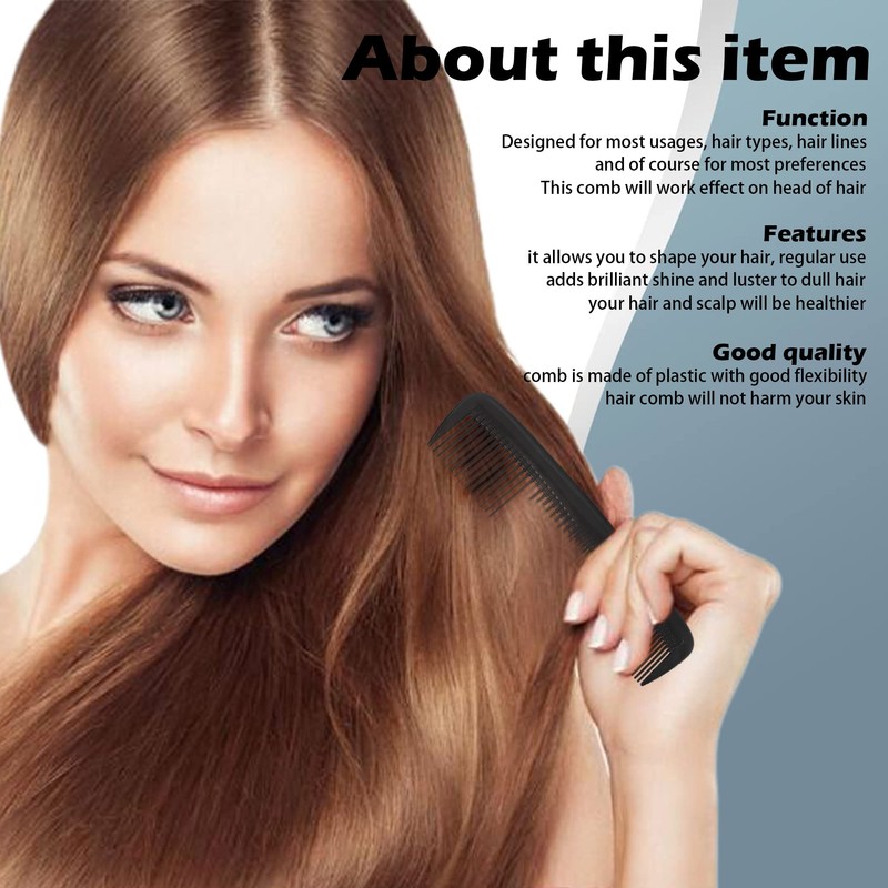 Soft 'N Style Hair Care 4-Pack Comb - Not Breakable
