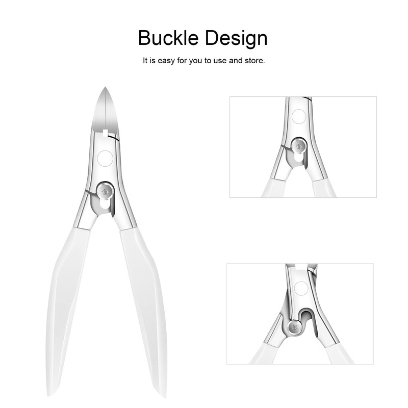 Toenail Trimmer, Toenail Clippers for Thick and Deep Ingrown Toenails