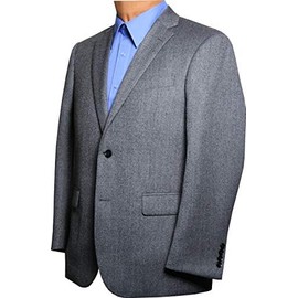 Cezar Del Prado - Grey Herringbone Sport Coat (Regular 50)