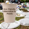 White Magic Eco Basics Biodegradable Sugar Cane Cup, 260 ml
